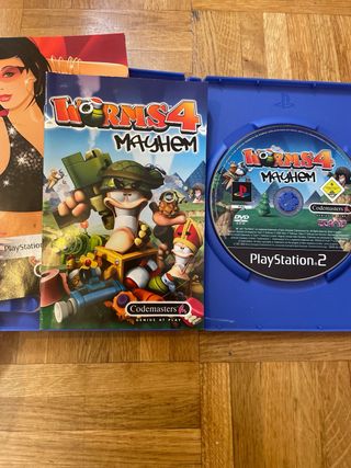 Worms 4 Mayhem PS2