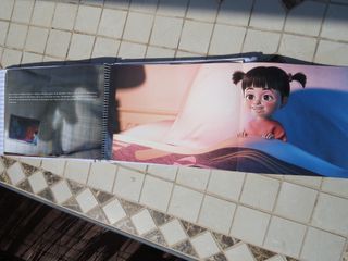 Monstruos SA Pixar Libro Oficial Raro Promocional 
