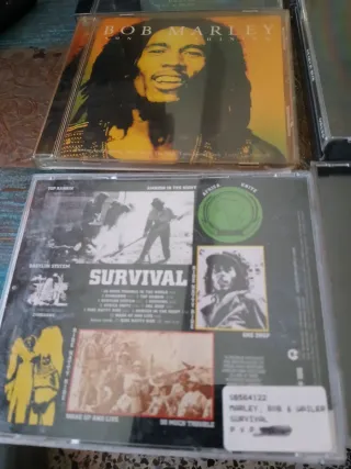 Lote 7 CDs Bob Marley Reggae