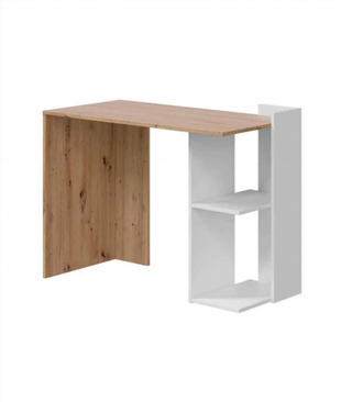 Escritorio Estudio Reversible. Blanco Artik Y Rob