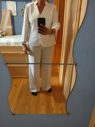 Traje especial blanco 3 piezas 