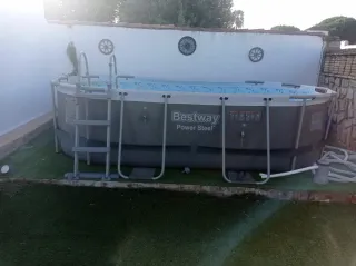 Piscina Desmontable Bestway Power Steel