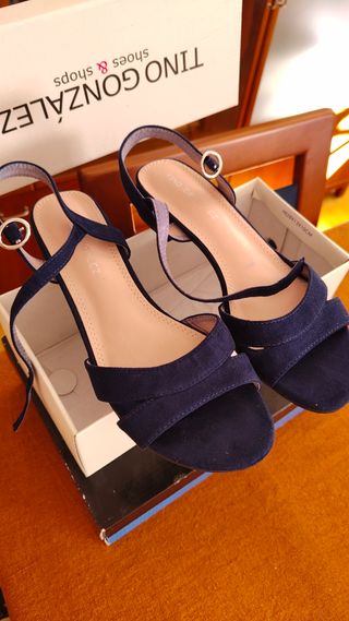 Sandalias Tino Gonzalez Azul
