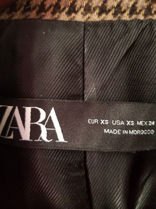 Abrigo oversize Zara