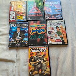 Lote 7 Juegos PC CD-ROM