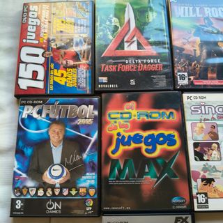 Lote 7 Juegos PC CD-ROM