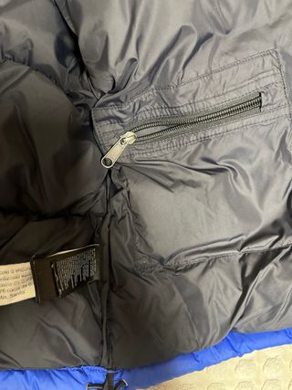 The North Face Nuptse 700 Negro y Azul