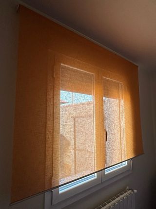 Estor naranja 180cm