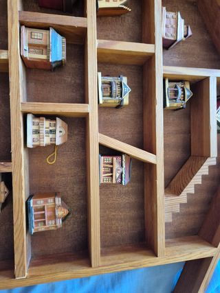 Joyero casitas de madera