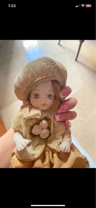 Bambola porcellana vintage
