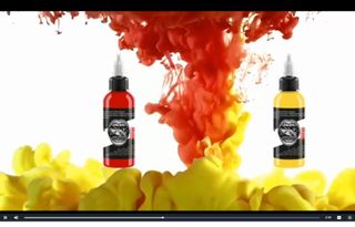 Tinta para tatuaje negra 60ml