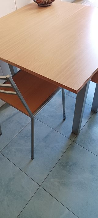 Mesa de cocina cuadrada 90x90