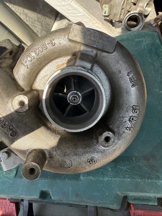 turbo de BMW e60 530d 218 cv actuador eléctrico