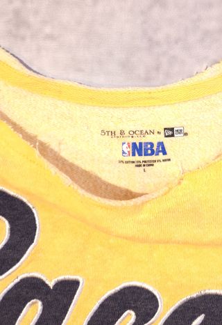 Jersey NBA Pacers New Era Amarilla Ref-49400