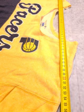 Jersey NBA Pacers New Era Amarilla Ref-49400
