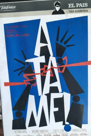DVD Átame! de Pedro Almodóvar