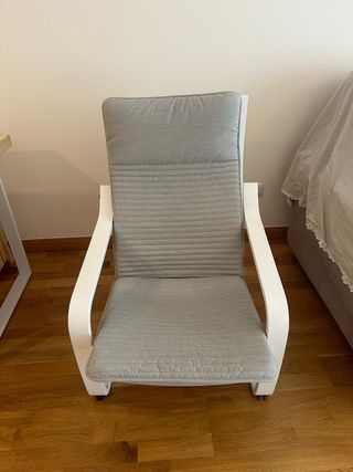 Sillón moderno blanco 