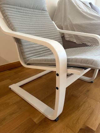 Sillón moderno blanco 