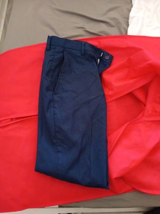 Traje de chaqueta azul