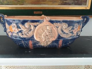 Jardinera Vintage Cerámica Estilo Francés