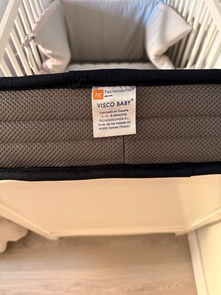 Cuna blanca 120x60 cm