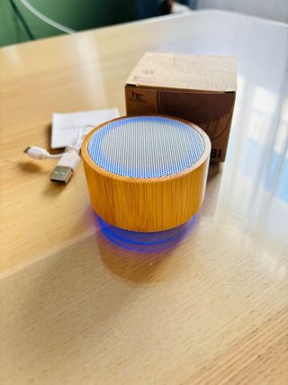 Altavoz Bluetooth Eco Bambú