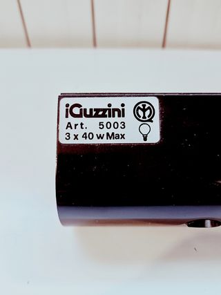 iGuzzini lampada da parete applique anni '80 