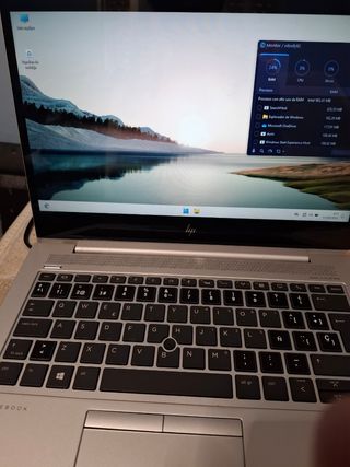 Portátil HP Plata Muy Buen Estado