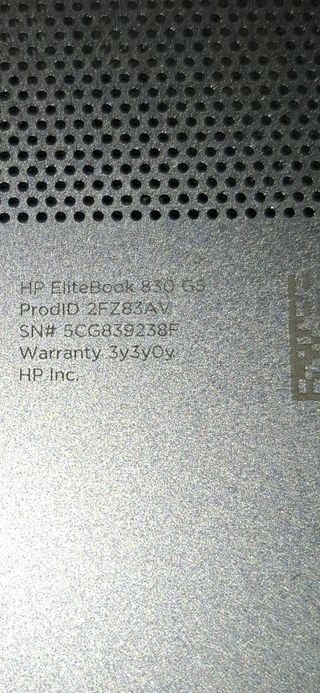 Portátil HP Plata Muy Buen Estado
