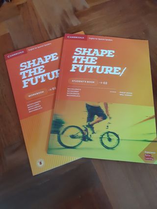 Libro y workbook Shape the Future 2 Bachillerato 