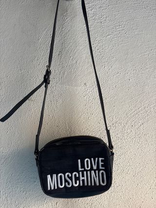 Bolso bandolera Love Moschino negro