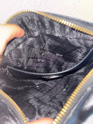 Bolso bandolera Love Moschino negro