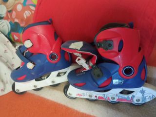 Patines en línea Play3 Rojo/Azul