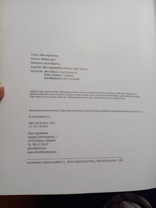 Arian A1.1. Ikaslearen liburua Libro Euskera