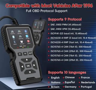 Máquina Diagnóstico OBDII para vehículos 