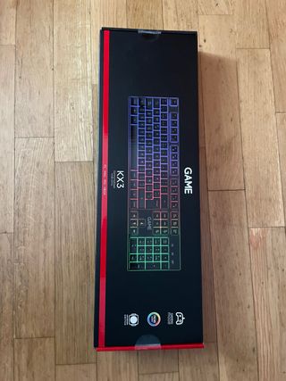 Teclado KX3 RGB Membrana PC/MAC/PS/XBOX