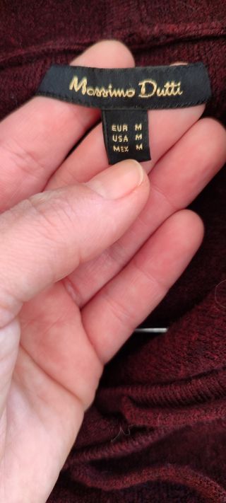 Blusa Massimo Dutti capuz tam 38