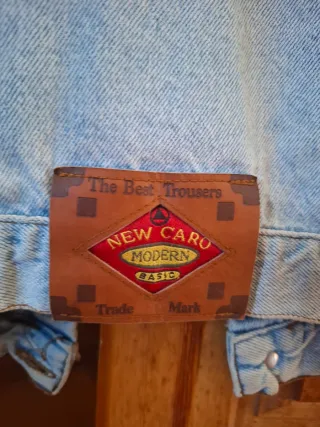 Chaleco vaquero vintage