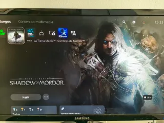 Consola PlayStation 5 con Mando y 2 Juegos