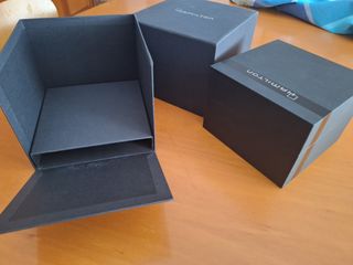 Caja Reloj Hamilton Negra