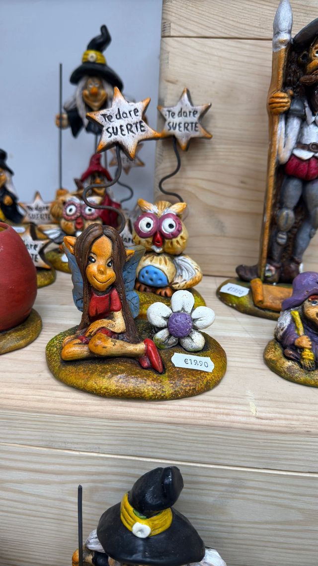 Figuras de barro artesanales