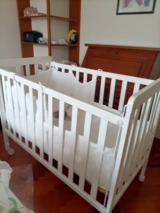 Cuna de bebé Mi Cuna blanca