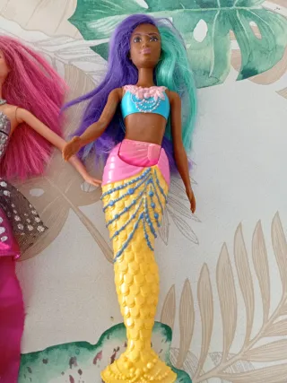 Lote 7 Muñecas Barbie y Frozen