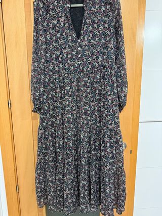 Vestido largo estampado Noon talla S
