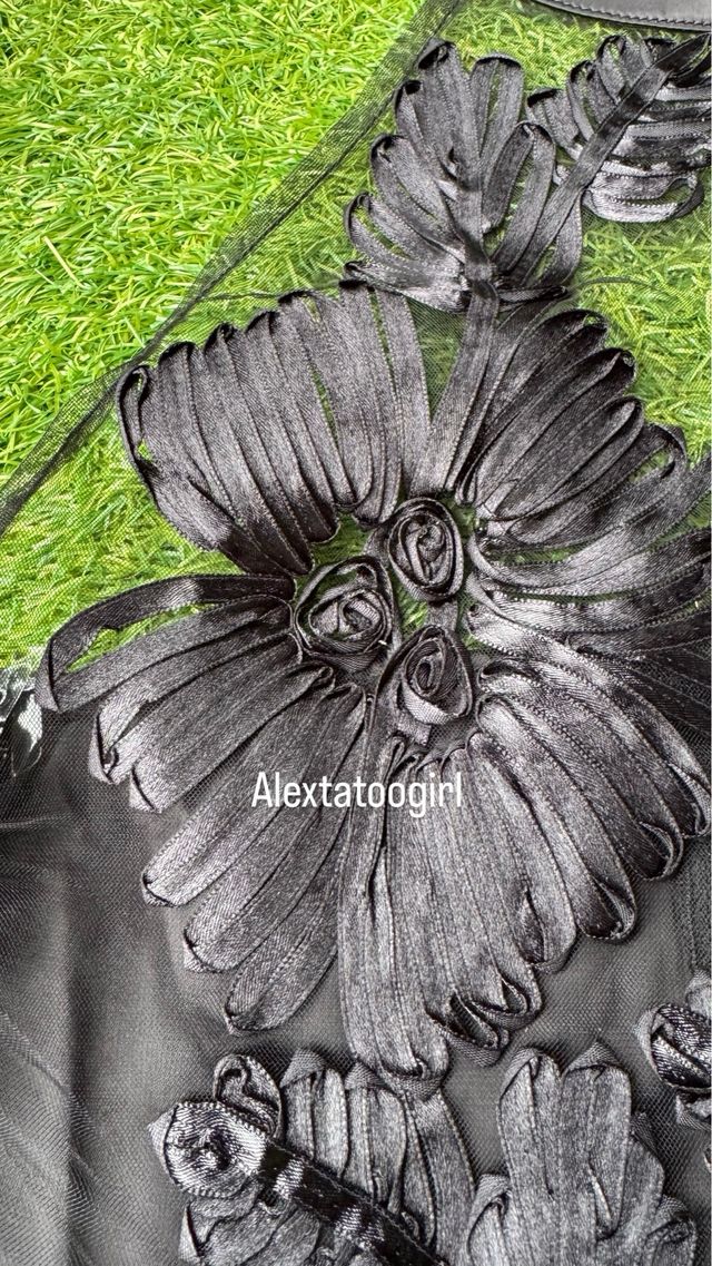 Top floral 3D Talla S