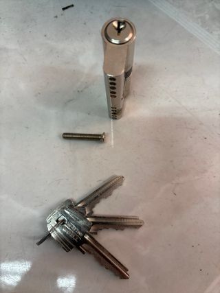 Bombín Cerradura + 3 Llaves