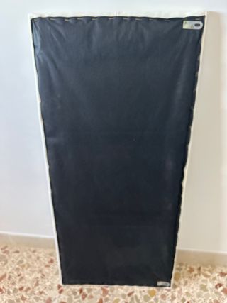 Cabecero de polipiel blanco