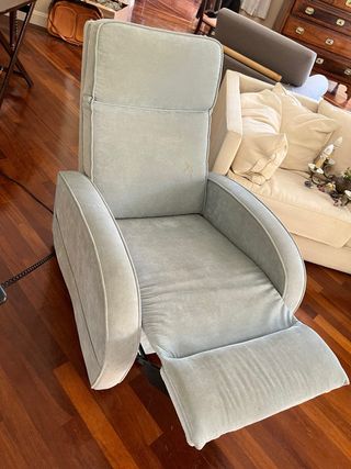 Sillón Eléctrico Reclinable Tela