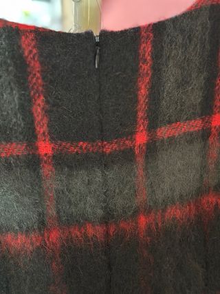 Vestido Roberto Verino Negro y Rojo