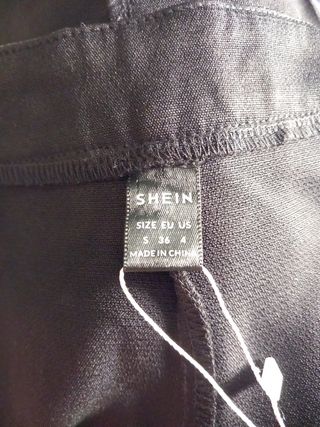 Falda pantalón niña SHEIN EZwear negra